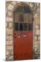 View of closed door, Safed (Zfat), Galilee, Israel-null-Mounted Photographic Print