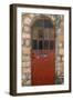 View of closed door, Safed (Zfat), Galilee, Israel-null-Framed Photographic Print