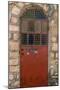 View of closed door, Safed (Zfat), Galilee, Israel-null-Mounted Photographic Print