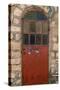 View of closed door, Safed (Zfat), Galilee, Israel-null-Stretched Canvas