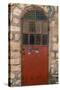 View of closed door, Safed (Zfat), Galilee, Israel-null-Stretched Canvas