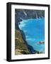 View of Coast Near Assos, Kefalonia (Cephalonia), Ionian Islands, Greece-R H Productions-Framed Photographic Print