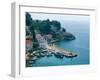 View of Coastline, Dalmatia, Croatia-Russell Young-Framed Premium Photographic Print