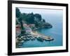 View of Coastline, Dalmatia, Croatia-Russell Young-Framed Photographic Print