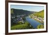 View of Cochem and Moselle River (Mosel), Rhineland-Palatinate, Germany, Europe-Jochen Schlenker-Framed Photographic Print