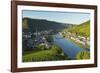 View of Cochem and Moselle River (Mosel), Rhineland-Palatinate, Germany, Europe-Jochen Schlenker-Framed Photographic Print