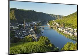 View of Cochem and Moselle River (Mosel), Rhineland-Palatinate, Germany, Europe-Jochen Schlenker-Mounted Photographic Print