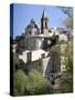 View of Cocullo, Abruzzi, Italy, Europe-Oliviero Olivieri-Stretched Canvas