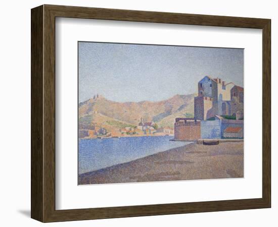 View of Collioure-Paul Signac-Framed Art Print