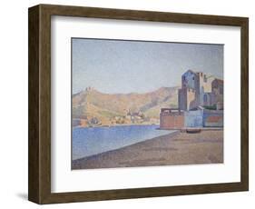 View of Collioure-Paul Signac-Framed Art Print