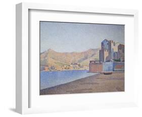 View of Collioure-Paul Signac-Framed Art Print