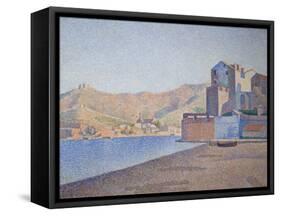 View of Collioure-Paul Signac-Framed Stretched Canvas