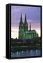 View of Cologne Cathedral (Unesco World Heritage List-null-Framed Stretched Canvas