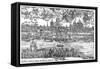 View of Cologne-Anton Woensam-Framed Stretched Canvas