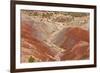 View of colourful 'badlands' habitat, Burr Road, Grand Staircase-Escalante National Monument, Utah-Bob Gibbons-Framed Photographic Print