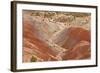 View of colourful 'badlands' habitat, Burr Road, Grand Staircase-Escalante National Monument, Utah-Bob Gibbons-Framed Photographic Print