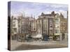 View of Commercial Premises in the Strand, Westminster, London, 1881-John Crowther-Stretched Canvas