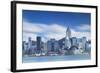 View of Convention Centre and Hong Kong Island Skyline, Hong Kong, China-Ian Trower-Framed Photographic Print