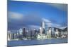 View of Convention Centre and Hong Kong Island Skyline, Hong Kong, China-Ian Trower-Mounted Photographic Print