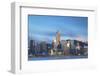 View of Convention Centre and Hong Kong Island Skyline, Hong Kong, China-Ian Trower-Framed Photographic Print