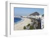 View of Copacabana Beach and Avenida Atlantica, Copacabana, Rio de Janeiro, Brazil, South America-Ian Trower-Framed Photographic Print