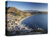View of Copacabana, Lake Titicaca, Bolivia-Ian Trower-Stretched Canvas