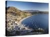 View of Copacabana, Lake Titicaca, Bolivia-Ian Trower-Stretched Canvas