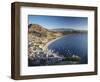 View of Copacabana, Lake Titicaca, Bolivia-Ian Trower-Framed Photographic Print