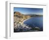 View of Copacabana, Lake Titicaca, Bolivia-Ian Trower-Framed Photographic Print