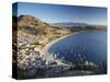 View of Copacabana, Lake Titicaca, Bolivia-Ian Trower-Stretched Canvas