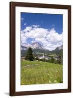 View of Cortina d' Ampezzo, Dolomites, Veneto, Italy-null-Framed Art Print