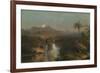 View of Cotopaxi, 1857-Frederic Edwin Church-Framed Giclee Print