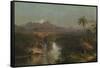 View of Cotopaxi, 1857-Frederic Edwin Church-Framed Stretched Canvas