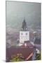 View of Council House in Piata Sfatului at Dawn, Brasov, Transylvania, Romania, Europe-Ian Trower-Mounted Photographic Print