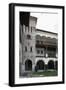 View of Courtyard and Portico, Bachkovo Monastery, Rhodope Mountains, Bulgaria-null-Framed Giclee Print