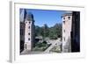 View of Courtyard of Castle of Caumont, Cazaux-Saves, Midi-Pyrenees, France, 16th Century-null-Framed Giclee Print