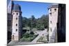 View of Courtyard of Castle of Caumont, Cazaux-Saves, Midi-Pyrenees, France, 16th Century-null-Mounted Giclee Print