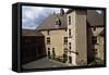 View of Courtyard of Chateau De Corcelles, Corcelles-En-Beaujolais, Rhone-Alpes, France-null-Framed Stretched Canvas