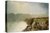 View of Cozzen's Hotel Near West Point, Ny, 1863-John Frederick Kensett-Stretched Canvas