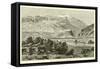 View of Crissa and Mount Parnassus-null-Framed Stretched Canvas