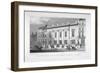 View of Crockford's Club on St James's Street, Westminster, London, 1828-William Tombleson-Framed Giclee Print