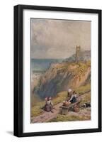 'View of Cromer', 19th century, (1935)-Birket Foster-Framed Giclee Print