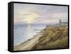 View of Cromer, Norfolk, from the West-John Moore-Framed Stretched Canvas