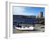 View of Cromwell's Castle, Which Guards the Northern Approaches to New Grimsby Harbour-Fergus Kennedy-Framed Photographic Print