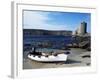 View of Cromwell's Castle, Which Guards the Northern Approaches to New Grimsby Harbour-Fergus Kennedy-Framed Photographic Print