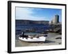 View of Cromwell's Castle, Which Guards the Northern Approaches to New Grimsby Harbour-Fergus Kennedy-Framed Photographic Print