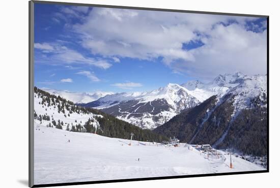 View of Crozats, La Plagne, Savoie, French Alps, France, Europe-Peter Barritt-Mounted Photographic Print