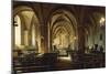 View of Crypt, St Dominic's Basilica, Siena, Tuscany, Italy, 13th and 15th Centuries-null-Mounted Giclee Print