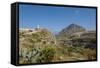 View of Custonaci and Monte Cofano-Guido Cozzi-Framed Stretched Canvas