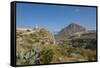 View of Custonaci and Monte Cofano-Guido Cozzi-Framed Stretched Canvas